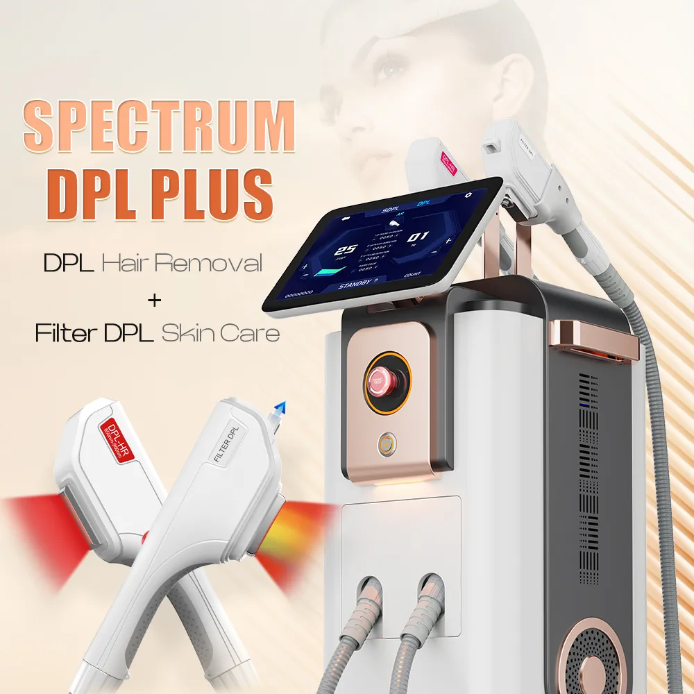 Filtra la cura della pelle DPL e la macchina multifunzionale per la depilazione laser DPL